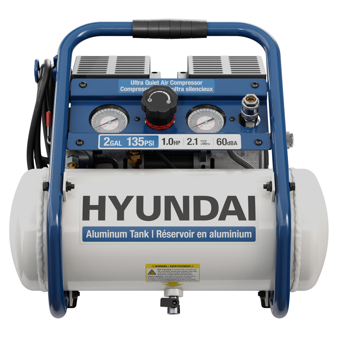 Hyundai HHC210Q 2-Gallon Aluminum Air Compressor
