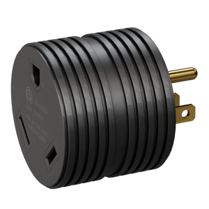 Hyundai 15 Amp to 30 Amp RV Compact Adaptor Plug 125V | 15M/30F