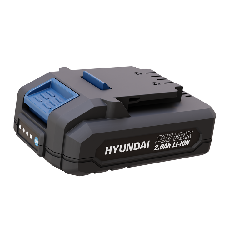 Hyundai 20V Lithium-Ion Cordless Pole Saw Kit with 2.0Ah Battery and Charger