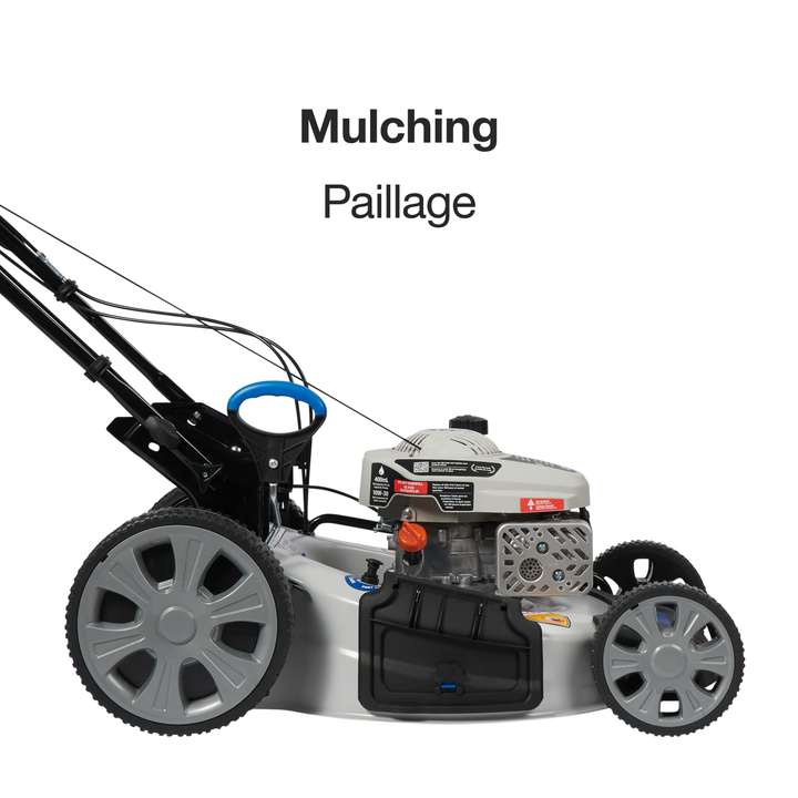 Hyundai HM1760 22in 173cc 3-in-1 Gas Self Propelled Lawn Mower with Variable Speed