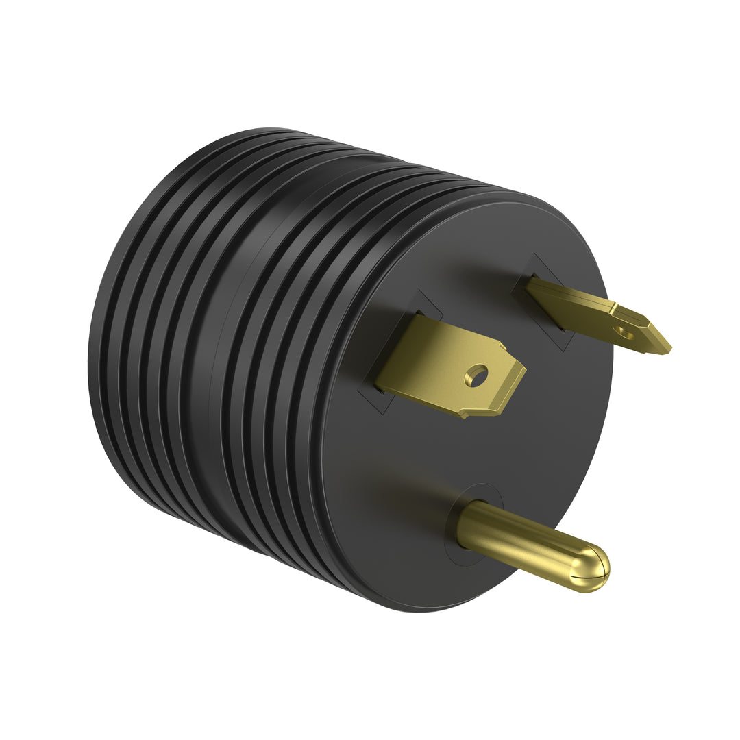 Hyundai 30 Amp RV to 15 Amp Compact Adaptor Plug 125V | 30M/15F