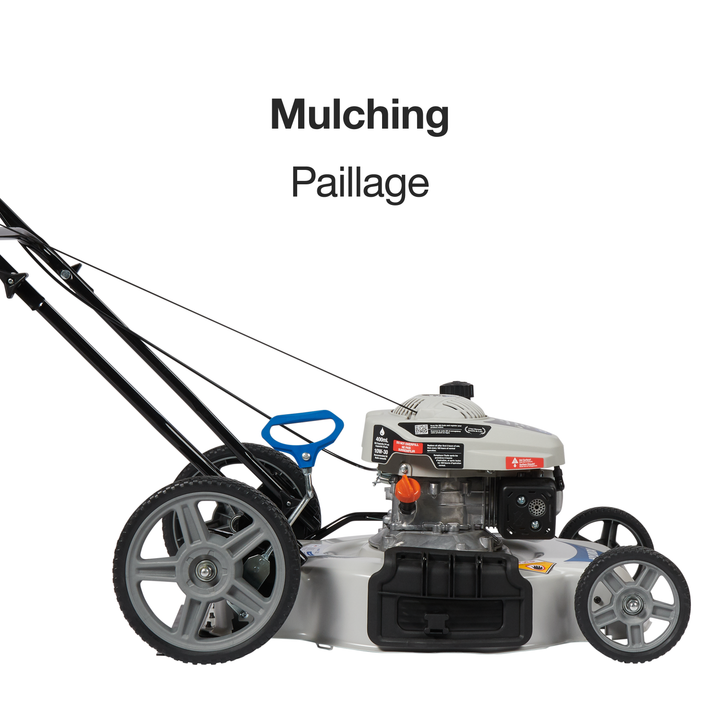 Hyundai HM1710 21in 173cc 2-in-1 Gas Push Lawn Mower
