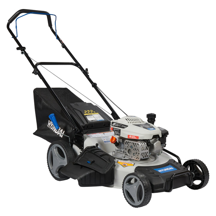 Hyundai HY0345 22-Inch 173cc 3-in-1 Gas Push Lawn Mower