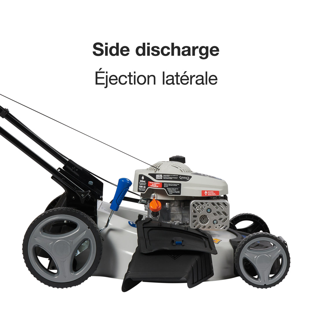 Hyundai HY0345 22-Inch 173cc 3-in-1 Gas Push Lawn Mower