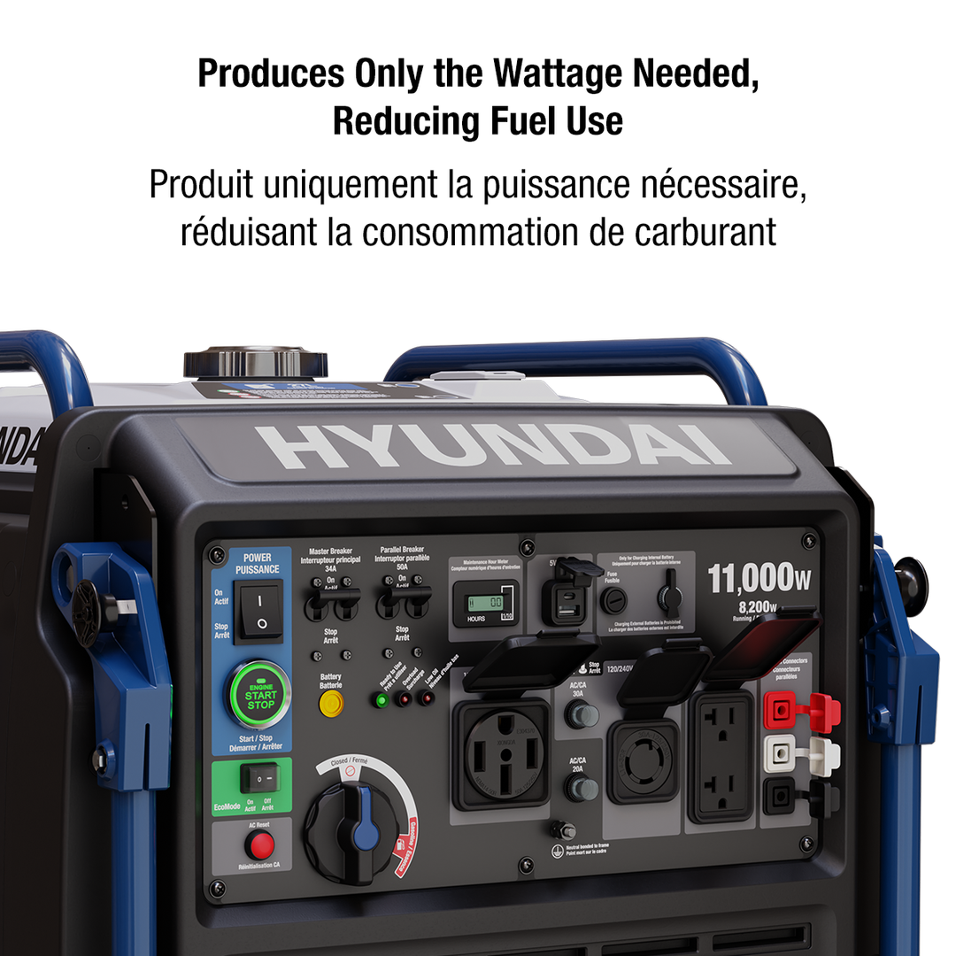HG10000R1 10,000W Gas Inverter Generator with Electric Start