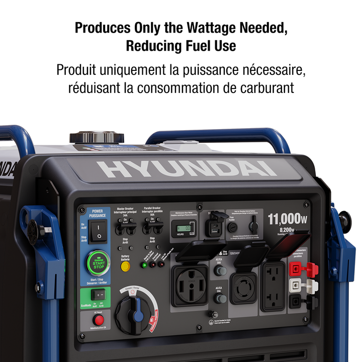 HG10000R1 10,000W Gas Inverter Generator with Electric Start