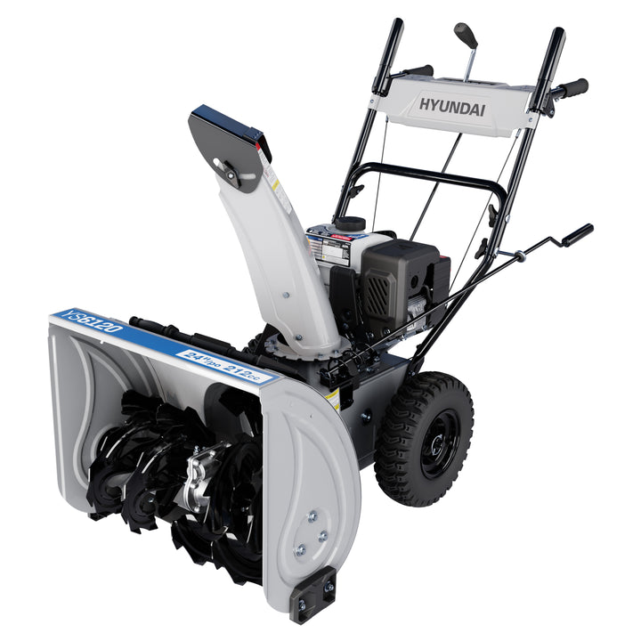 Hyundai YS6120 24 in. 212cc Two-Stage Electric Start Gas Snow Blower