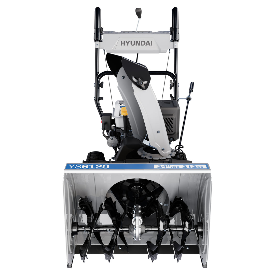 Hyundai YS6120 24 in. 212cc Two-Stage Electric Start Gas Snow Blower