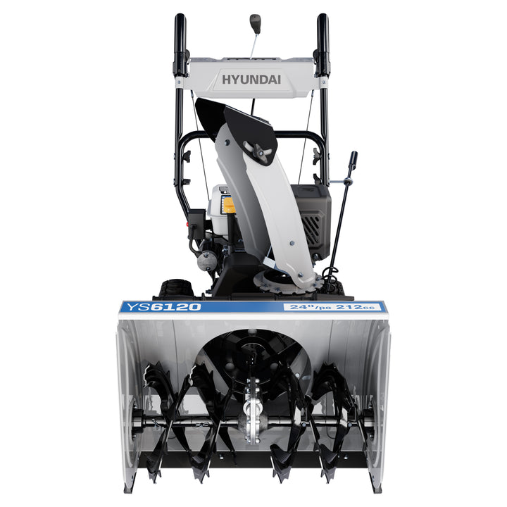 Hyundai YS6120 24 in. 212cc Two-Stage Electric Start Gas Snow Blower